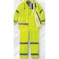 Bulwark  Men's Hi-Visibility Flame-Resistant Rain Bib Overalls